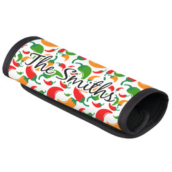 Colored Peppers Luggage Handle Cover (Personalized)