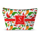 Colored Peppers Makeup Bag - Small - 8.5"x4.5" (Personalized)