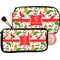 Colored Peppers Makeup / Cosmetic Bags (Select Size)