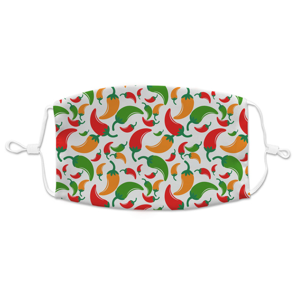 Custom Colored Peppers Adult Cloth Face Mask - XLarge
