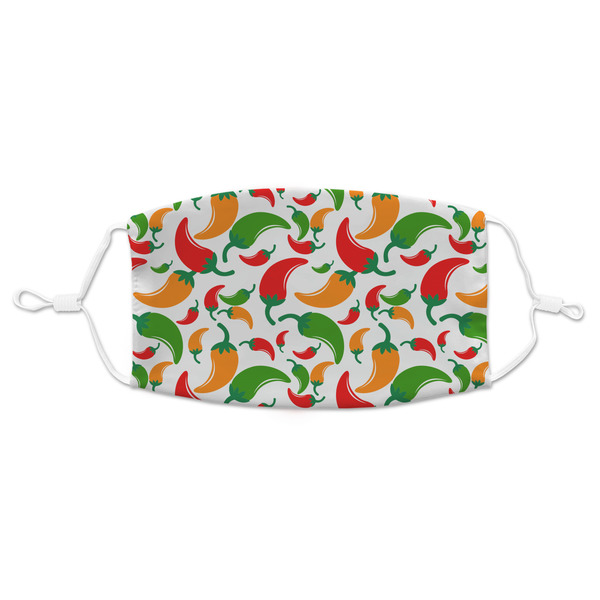 Custom Colored Peppers Adult Cloth Face Mask - Standard
