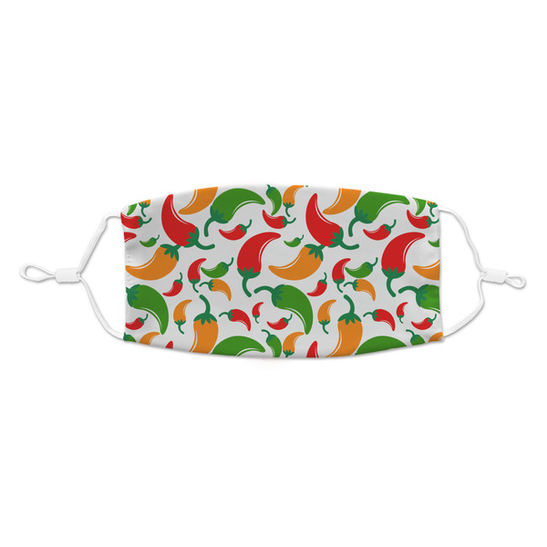 Custom Colored Peppers Kid's Cloth Face Mask - Standard