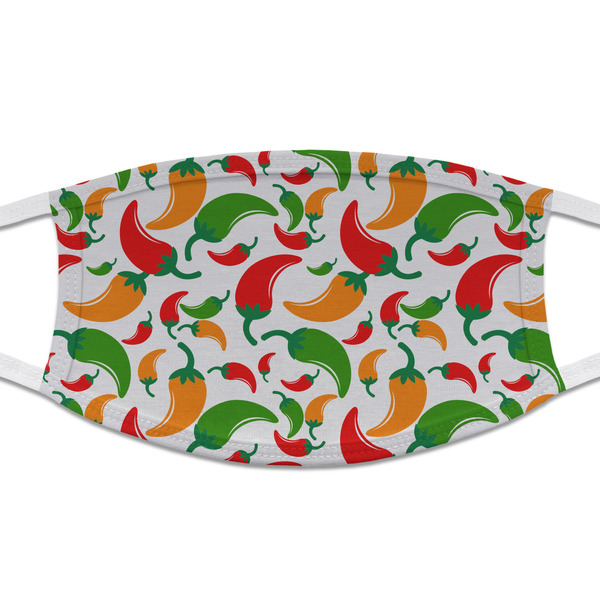 Custom Colored Peppers Cloth Face Mask (T-Shirt Fabric)