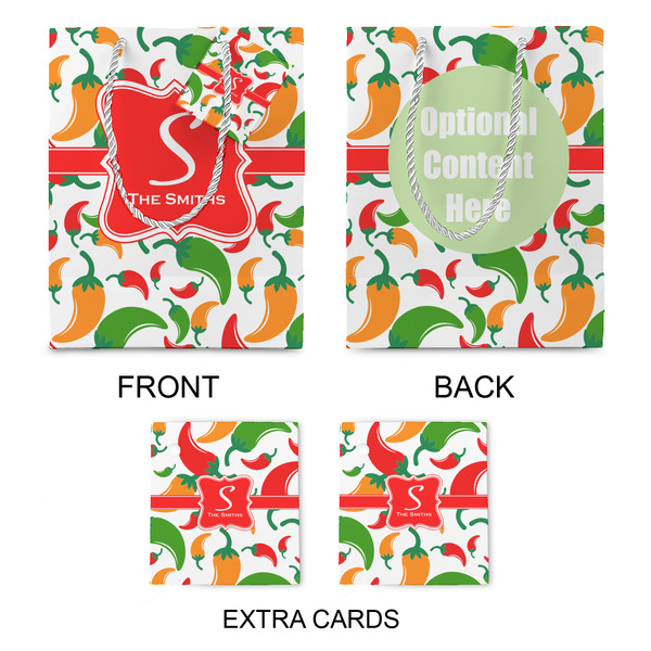 Colored Peppers Medium Gift Bag - Approval
