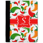Colored Peppers Notebook Padfolio w/ Name and Initial