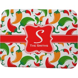 Colored Peppers Memory Foam Bath Mat - 48"x36" (Personalized)