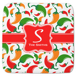 Colored Peppers Memory Foam Bath Mat - 48"x48" (Personalized)