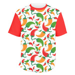 Colored Peppers Men's Crew T-Shirt - 2X Large