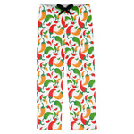 Colored Peppers Mens Pajama Pants - L