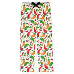Colored Peppers Mens Pajama Pants - XS