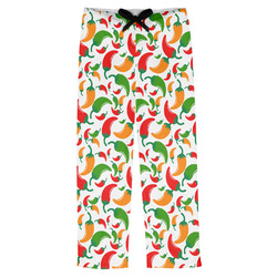 Colored Peppers Mens Pajama Pants - S (Personalized)