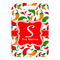 Colored Peppers Metal Luggage Tag - Front Without Strap