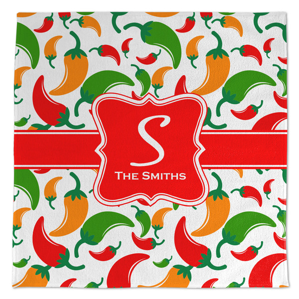 Colored Peppers Microfiber Dish Rag - APPROVAL