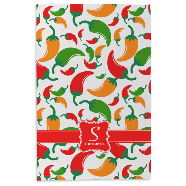 Colored Peppers Microfiber Dish Towel - APPROVAL