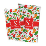 Colored Peppers Microfiber Golf Towel (Personalized)