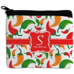 Colored Peppers Rectangular Coin Purse (Personalized)
