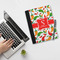 Colored Peppers Notebook Padfolio - LIFESTYLE (large)