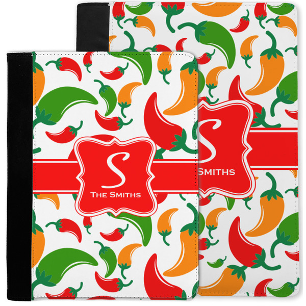 Colored Peppers Notebook Padfolio - MAIN