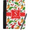 Colored Peppers Notebook Padfolio