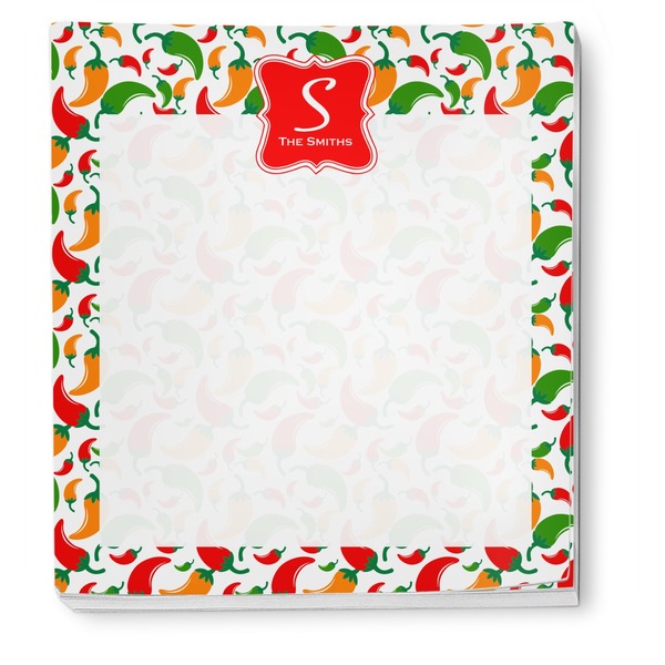Colored Peppers Notepad - Apvl