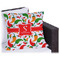 Colored Peppers Outdoor Pillow