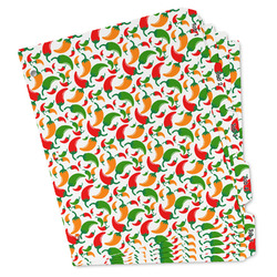 Colored Peppers Binder Tab Divider - Set of 5 (Personalized)