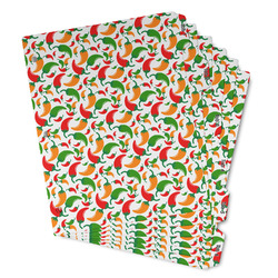 Colored Peppers Binder Tab Divider - Set of 6 (Personalized)