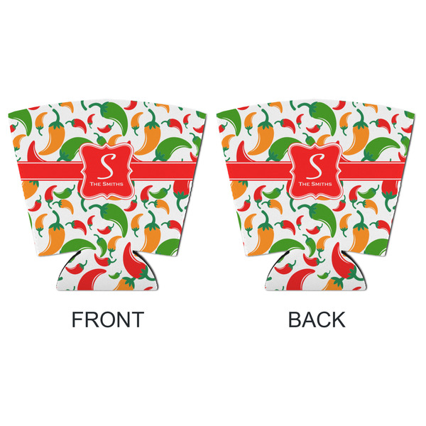 Colored Peppers Party Cup Sleeves - with bottom - APPROVAL