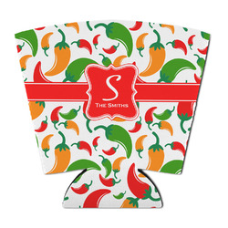 Colored Peppers Party Cup Sleeve - with Bottom (Personalized)