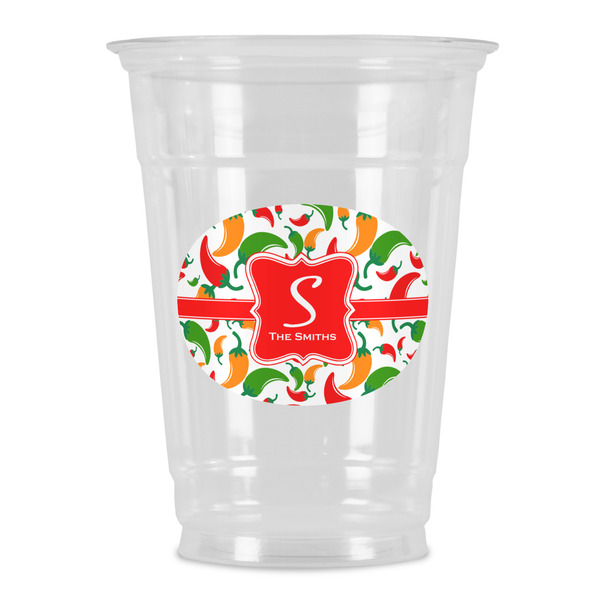 Custom Colored Peppers Party Cups - 16oz (Personalized)