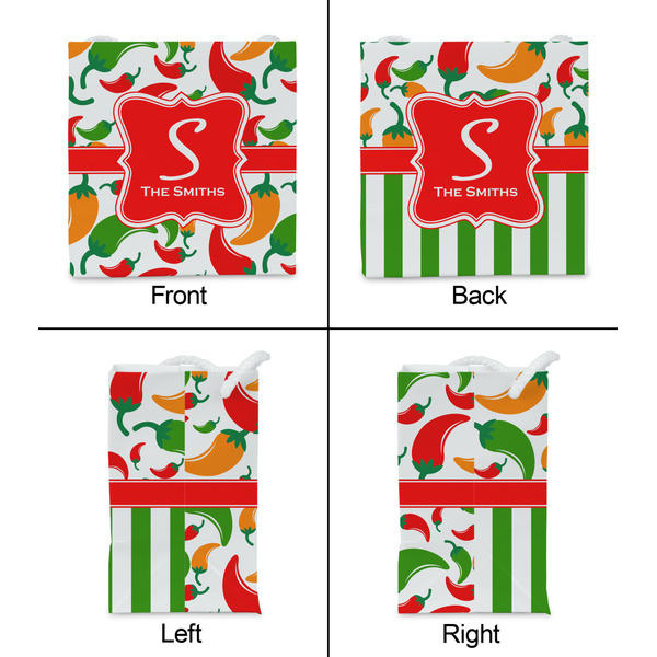 Colored Peppers Party Favor Gift Bag - Matte - Approval