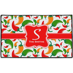 Colored Peppers Door Mat - 60"x36" (Personalized)