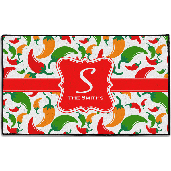 Custom Colored Peppers Door Mat - 60"x36" (Personalized)