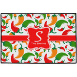 Colored Peppers Door Mat - 36"x24" (Personalized)