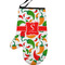 Colored Peppers Personalized Oven Mitt - Left