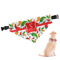 Colored Peppers Dog Bandana - Small (Personalized)