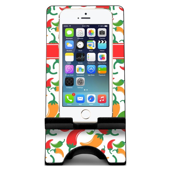 Colored Peppers Phone Stand w/ Phone