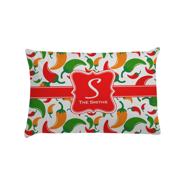 Custom Colored Peppers Pillow Case - Standard (Personalized)