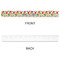 Colored Peppers Plastic Ruler - 12" - APPROVAL