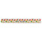 Colored Peppers Plastic Ruler - 12" - FRONT