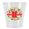 Colored Peppers Plastic Shot Glasses - Front/Main