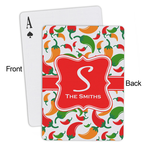 Colored Peppers Playing Cards - Approval