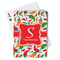 Colored Peppers Playing Cards (Personalized)