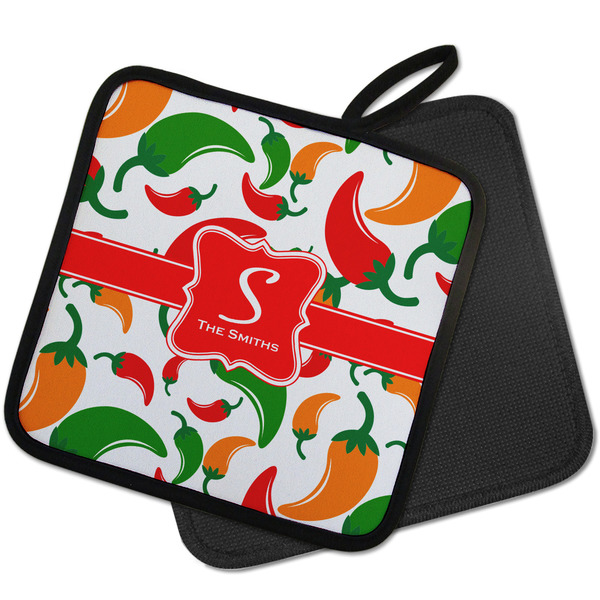 Colored Peppers Pot Holders - PARENT MAIN