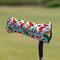 Colored Peppers Putter Cover - On Putter
