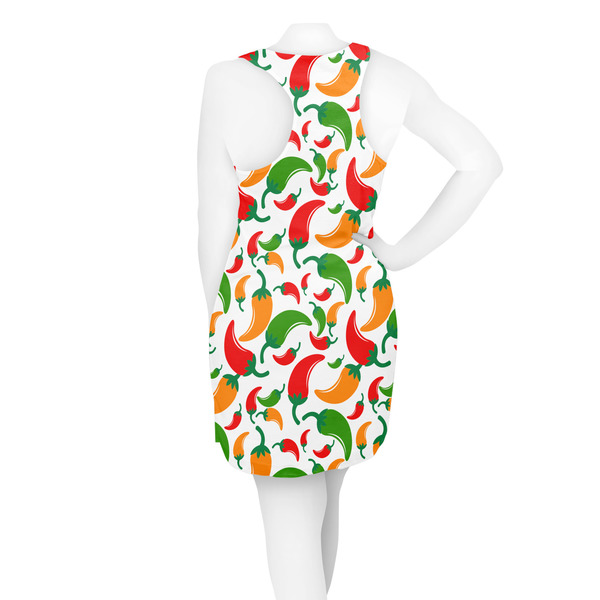 Colored Peppers Racerback Dress - On Model - Back