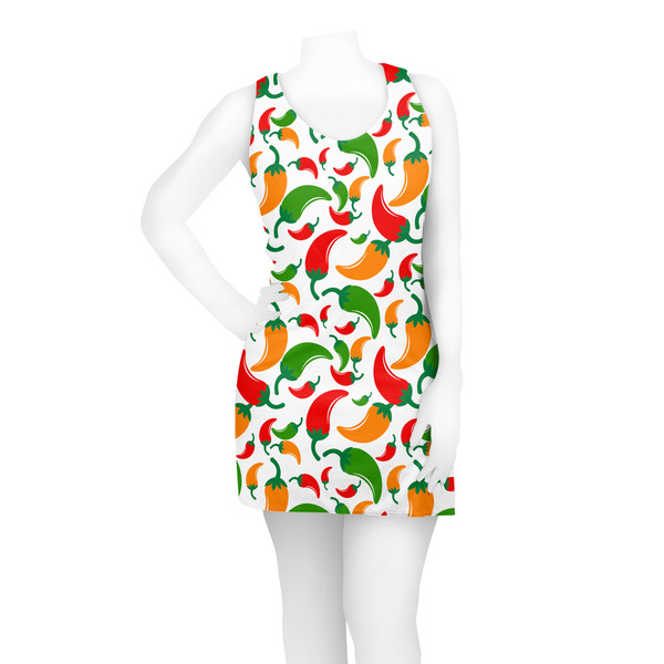 Colored Peppers Racerback Dress - On Model - Front