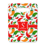 Colored Peppers Rectangular Trivet with Handle (Personalized)