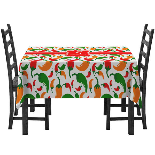 Custom Colored Peppers Tablecloth (Personalized)