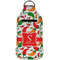 Colored Peppers Sanitizer Holder Keychain - Large (Front)